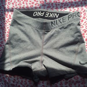 Nike pro dri fit shorts xs
